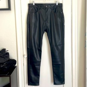 Zara pleather pants